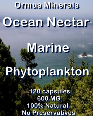 Ormus Minerals Ocean Nectar Marine Phytoplankton