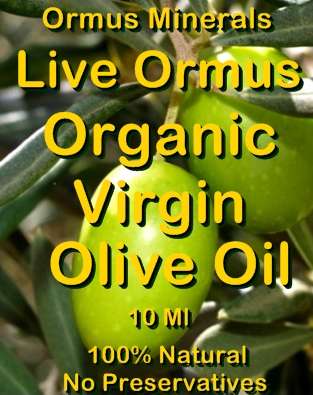 Ormus Minerals -Live Ormus Organic Virgin Olive Oil